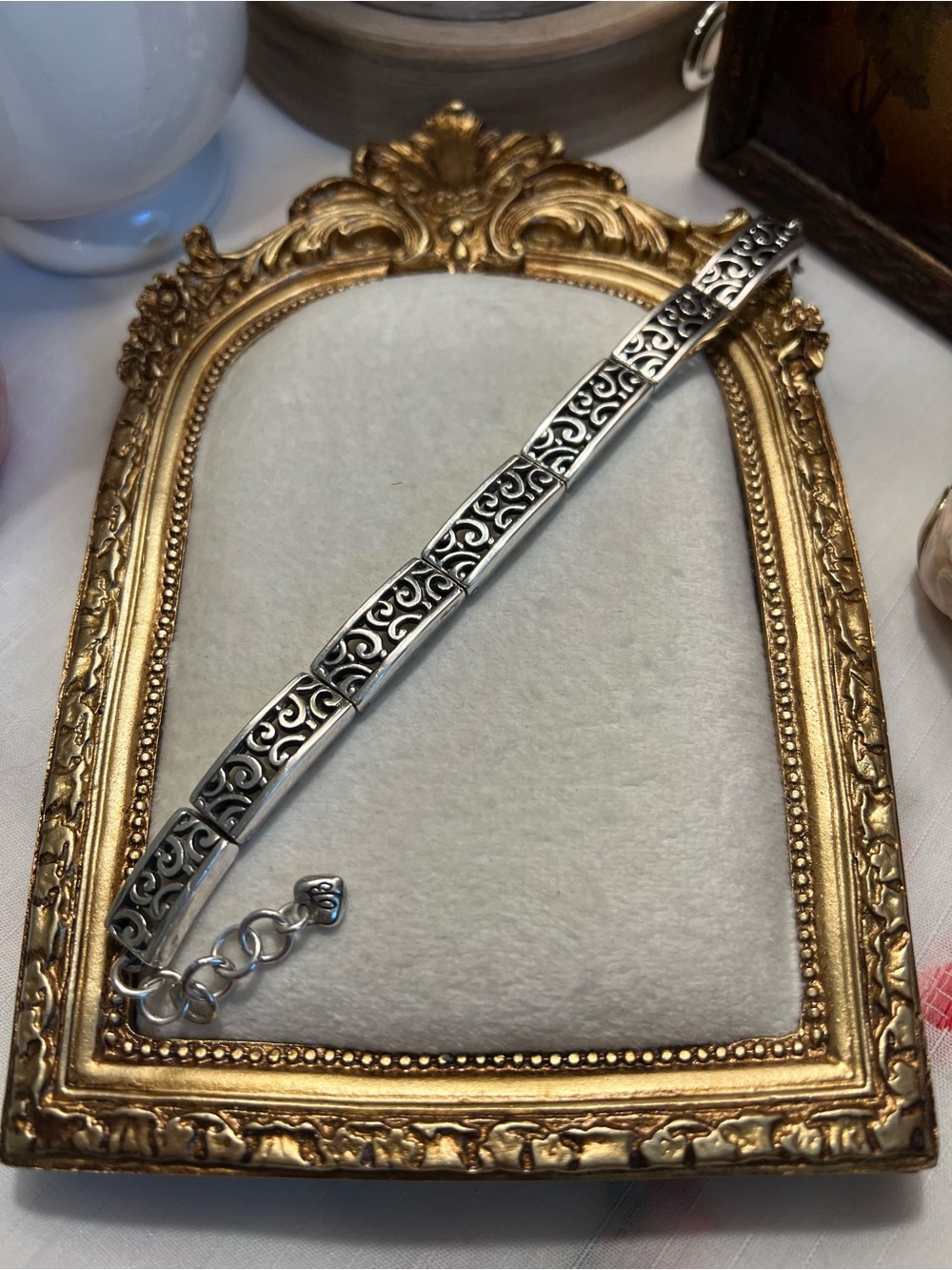 Brighton Deco Lace Link Bracelet